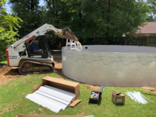Royal Above Ground Pool Installation